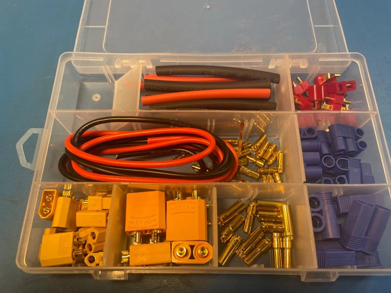 RC Lipo battery connecter and wiring kit Battery