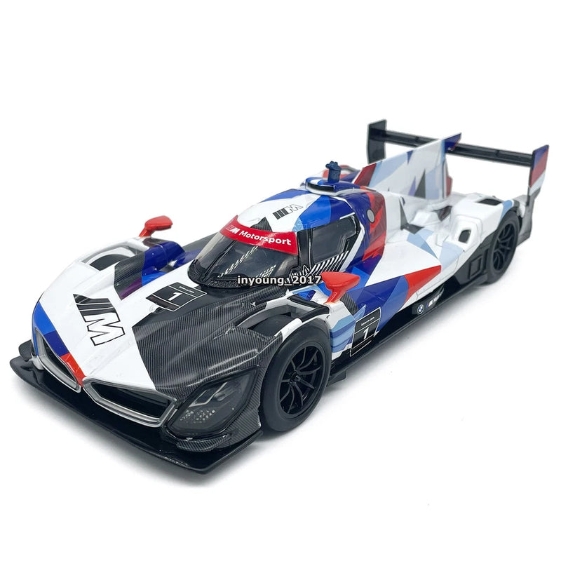 1:24 M Hybrid V8 Model Car Diecast Toy Cars Toys for Boys Kids Gifts White