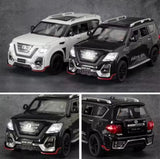 1/24 Nissan Patrol SUV Alloy Diecast Model Car Toy Collectible Sound Light n Box