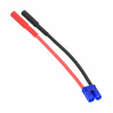 EC2 Male to 4mm Banana Female 16AWG 15CM Adapter Battery RC Charge Cable FPV Toy