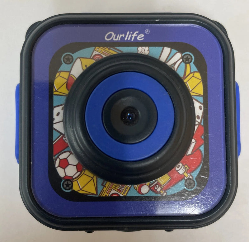 Ourlife Kids Camera 100ft Waterproof Action Cam Cameras Toys for Boys