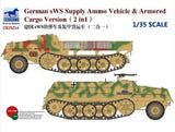 Bronco CB35214 1/35  German sWS Supply Ammo Vehicle & Armored Cargo Version