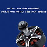 Enhanced Stability Brushless Motor For Racing Quadcopter GFFL