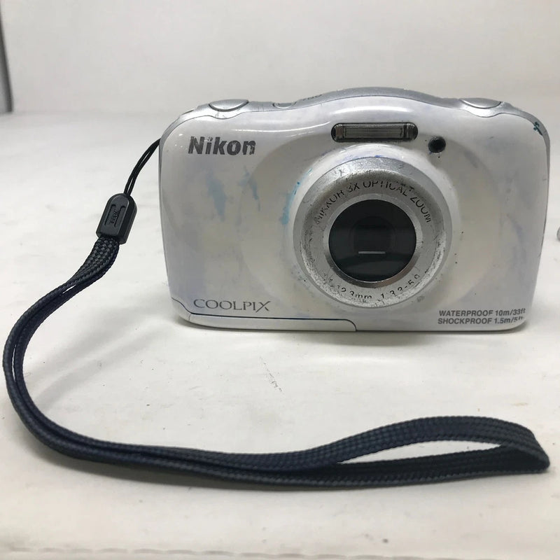 Nikon COOLPIX S33 13.2MP Waterproof 3x Optical Zoom Digital Camera