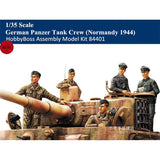 HobbyBoss 84401 1/35 German Panzer Tank Crew Normandy 1944 Soldier Figures Model