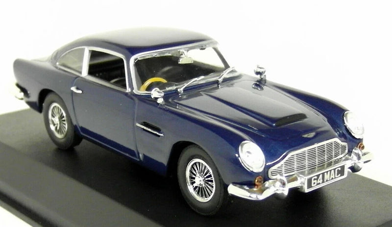 Norev 1/43 Aston Martin DB5 Coupe 1964 Night Blue Diecast Scale Model Car