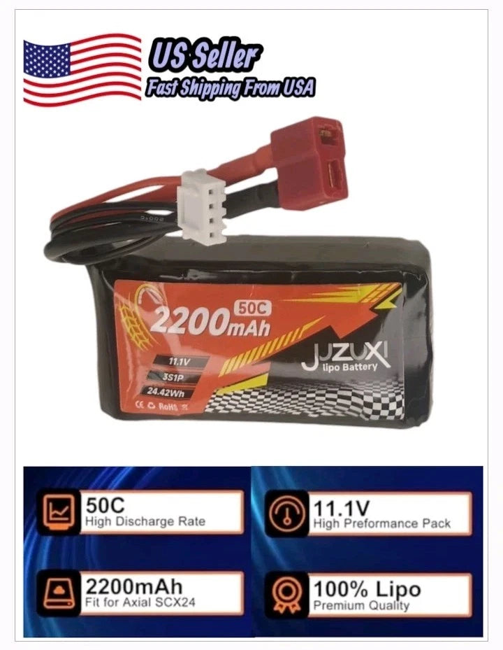 Lipo Battery Rechargeable Lithium Polymer Battery with XH 2200mAh 4S 50C 11.1V Battery