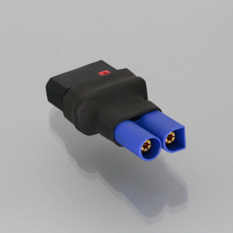 No Wire Adapters Anti-Spark QS8 Female to EC5 Male RC Lipo Battery Run on ESC