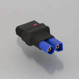 No Wire Adapters Anti-Spark QS8 Female to EC5 Male RC Lipo Battery Run on ESC