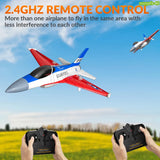 F16 Falcon 2.4G 2CH RC Plane Fixed Wing Foam Fighter LED Remote Control Glider