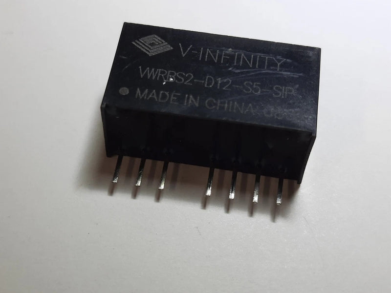 1pc Genuine CUI Inc. V-infinity VWRBS2-D12-S5-SIP DC 9V-18V Input Iso 5V DC Out