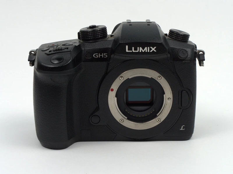 Panasonic Lumix GH5 4K Mirrorless Camera Body, 5 Batteries, Charger, Excellent