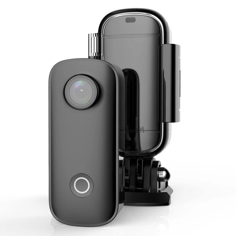SJCAM C100 Small Thumb Action Camera, 1080P 30FPS Waterproof Sports Video Camera
