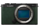 Panasonic LUMIX S9 Body Only Jet Black x Dark Olive Leather