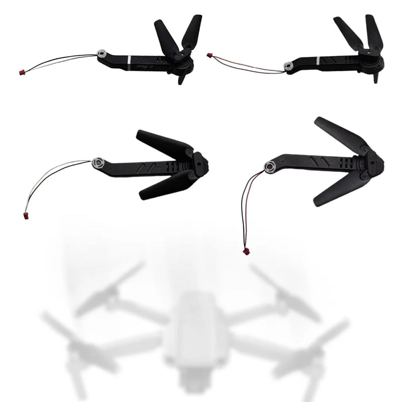 Drone Motor Arm Set Spare Parts with Motor Lightweight DIY Accessory Propellers