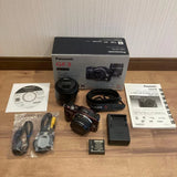 Panasonic LUMIX DMC-GF3W Digital Camera Double Lens Kit Brown Tested