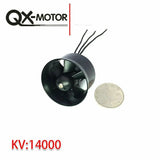 QX 30mm EDF 6 Blades 14000KV Brushless Motor QF1611 for RC mini Drone Quadcopter Propeller