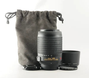 US Duty Paid Mint Nikon AF-S NIKKOR 55-200mm F/4-5.6 G ED VR DX Zoom Lens #4487