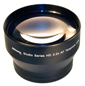ULTIMAXX  52mm 2.2X Telephoto Lens for Nikon D5100 D5000 D3200 D3100