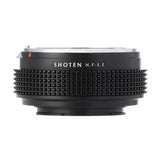 Shoten Lens Adapter for Nikon F D Ai Ais to Sony E a6000 a6300 A7 A7III A7RIII