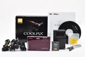 With Box Nikon Nikon COOLPIX S60 Compact Digital Camera Camera #4514
