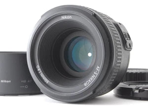 Works Perfectly[MINT w/ Hood] Nikon Nikkor AF-S 50mm f1.8 G AF Lens From JAPAN