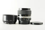 US Duty Paid N Mint Nikon NIKKOR 85mm F/2 Ai-s AIS MF Portrait Lens w/Hood #4393