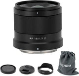 US Stock VILTROX 15mm F1.7 Air APS-C AF for Nikon Z Mount Cameras Z50 Z30 Z6II