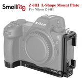SmallRig L-Plate for Nikon Z 6III ?C Dual Arca-Swiss, Cold Shoe, Extendable