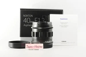 US Stock Voigtlander NOKTON 40mm F/1.2 Aspherical for Nikon Z mount Lens New