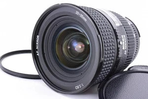 Nikon Ai AF NIKKOR 20-35mm F2.8 D camera lens with textured zoom ring