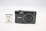 Twin Excellent Nikon Nikon COOLPIX S3700 Black #B8515