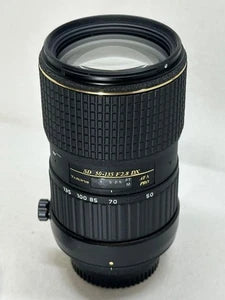 TOKINA AT-X SD 50-135mm f/2.8 DX Nikon-mount zoom lens, black metal body