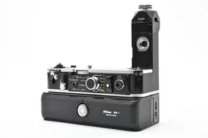 Tested All Works! Nikon MD-2 Motor Drive MB-1 Battery Pack for F2 From JAPAN