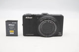 Twin Excellent Nikon Nikon COOLPIX S9300 Black #B8554