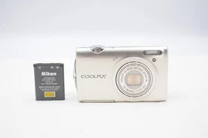 Twin Excellent Nikon Nikon COOLPIX S5100 Silver #B8529